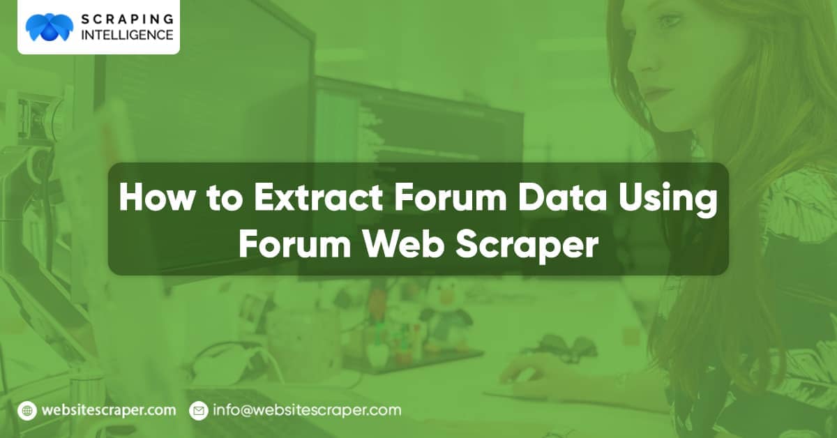 How to Extract Forum Data Using Forum Web Scraper